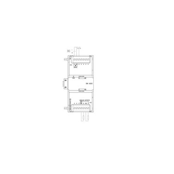 100% de origem SIEMENS 6ES7288-3AQ02-0AA0 S7-200 SMART Output Análogo SM AQ02 2 AO