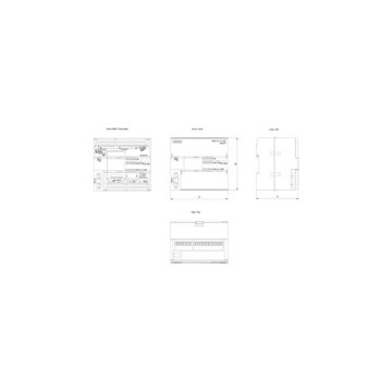 Siemens SIMATIC S7-200 SMART CPU SR30 CPU padrão AC / DC / relé 6ES72881SR300AA1