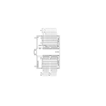 SIMATIC S7-200 SMART Digital I/O SM DR32 16DI/16DO 16 DI 24 V DC Sink/Source 16 DO relé 2 A Original