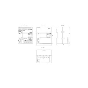 100% original SIEMENS 6ES7288-1SR20-0AA1 SIMATIC S7-200 SMART CPU SR20 CPU AC/DC/relé