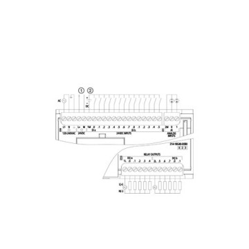 100% AC Drive SIMATIC S7 1200 CPU 1214C CPU compacta com AC DC Relay 6ES7214-1BG40-0XB0