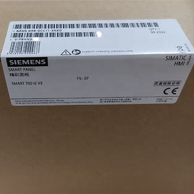 Ecrã táctil de rede Ethernet SIMATIC HMI Smart 700 IE V4 6AV6648-0DC11-3AX0 100% SIC CN original