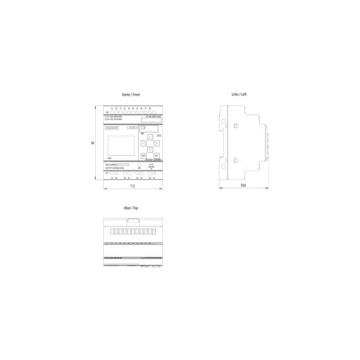 Siemens 6ED1052-1CC08-0BA1 Módulo lógico Fornecimento rápido para atender aos requisitos do cliente