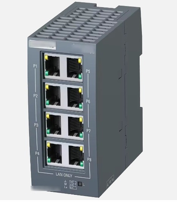 6GK5008-0BA10-1AB2 Comutador Ethernet não gerenciado para cadeia de abastecimento de automação industrial