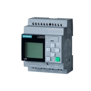 Siemens 8.3 230RCE módulo host 6ED10521FB080BA1 controlador programável PLC LOGO