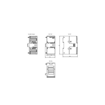 SIMATIC S7-200 SMART Entrada digital EM DI16 16 DI 24V CC Sink/Fonte 6ES72882DE160AA0
