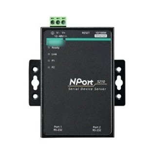 NPORT 5232 2 Porta RS-232/422/485 Serial Port Device Networking Server para MOXA