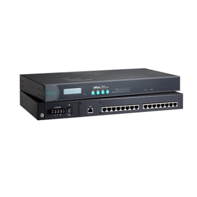 Fácil de MOXA 8 e 16 portas RS-232/422/485 Servidor Serial montado em rack para profissional