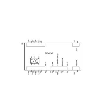 Automação industrial 100% original SINAMICS PM240-2 Módulo 1.1kW 6SL3210-1PE14-3UL1