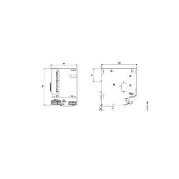 Potente SITOP PSU400M 20A Conversor DC/DC Entrada DC 600V Saída DC 24V/20A 6EP1536-3AA00