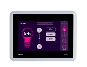 Painel de ecrã táctil de automação industrial X2 base 7 v2 HMI de 7' com tempo de execução iX 1 USB