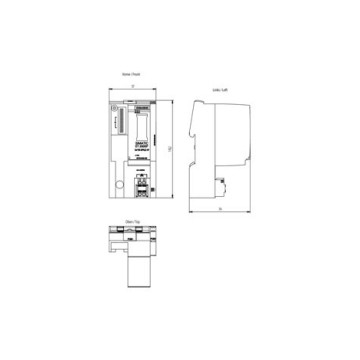Siemens ET 200SP 6ES7155-6AU01-0CN0 MODULO com outra interface de comunicação