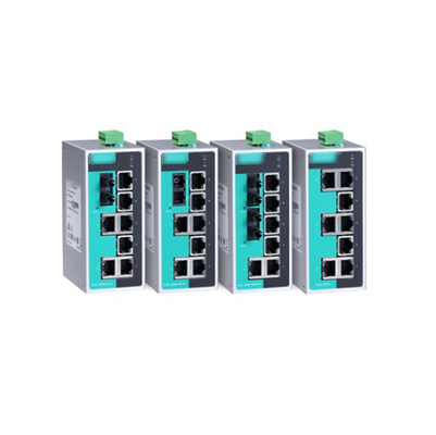 EDS-208A Série 8-Port Unmanaged Industrial Ethernet Switch com entrada dupla de energia redundante