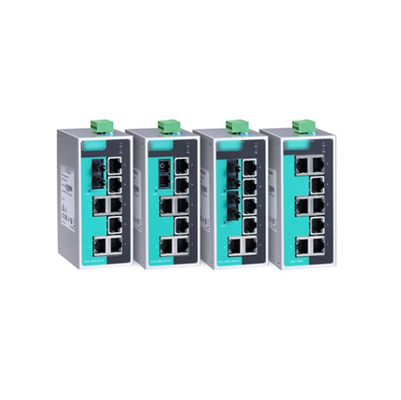 EDS-208A Série 8-Port Unmanaged Industrial Ethernet Switch com entrada dupla de energia redundante