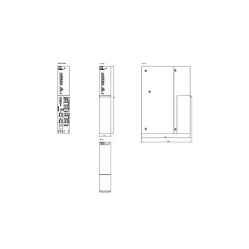 Siemens PLC S7-400 6ES7410-5HX08-0AB0 PCS 7 CPU com interface de comunicação RS485
