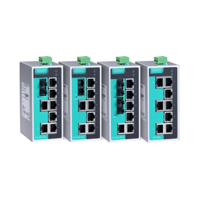 EDS-208A-S-SC Comutador Ethernet Industrial Não Gerenciado de 8 portas para MOXA com Envio Rápido