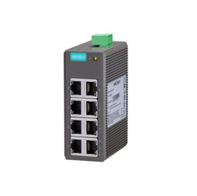 EDS-208 Interruptor Ethernet não gerenciado de nível de entrada de 8 portas para acessórios de queimadores de gás MOXA