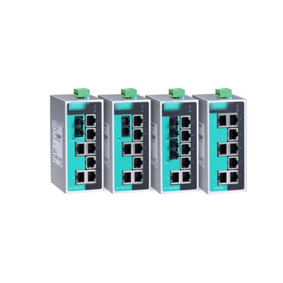 EDS-208A-SS-SC Comutador Ethernet Industrial Não Gerenciado de 8 portas para MOXA Industrial Grade