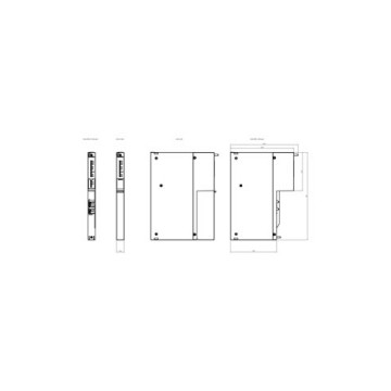 Siemens PLC S7-400 CP 443-1 Processador de Comunicações 6GK7443-1EX30-0XE0 para Indústria