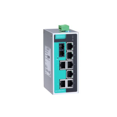 EDS-208A-SS-SC Comutador Ethernet Industrial Não Gerenciado de 8 Portos para Automatização Industrial