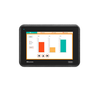 Pós-expedição X2 extreme 7 12V Painel de controle à prova de explosão 7'' HMI robusto com iX runtime