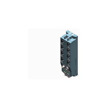 6ES7143-5AH00-0BA0 DIQ 16x24 V DC/0,5 A IP67 Siemens ET 200AL Módulo de ligação com 1