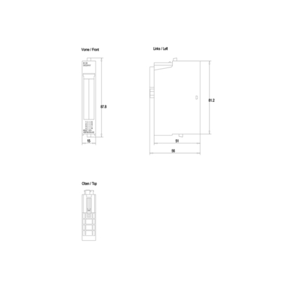 ET 200S 8DI 24 V DC 6ES71314BF000AA0 Siemens Modulo Eletrônico de Automação Industrial
