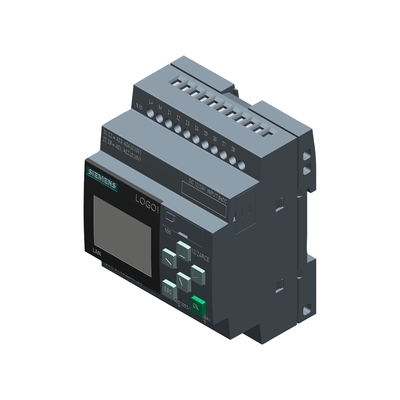 Modulo de relevo de painel de exibição integrado 100% original Siemens LOGO PLC 6ED10521MD080BA1