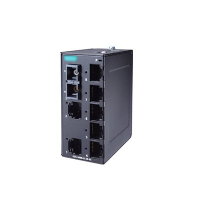 Interruptor Ethernet não gerenciado de 8 portas da série EDS-2008-EL para acessórios de computadores industriais