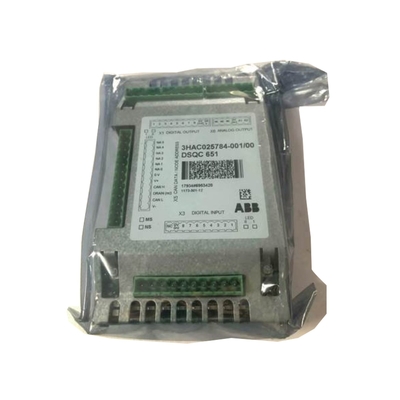 ABB 3HAC025784-001 Placa analógica para oferta especial Partes de robôs Nível de proteção IP54