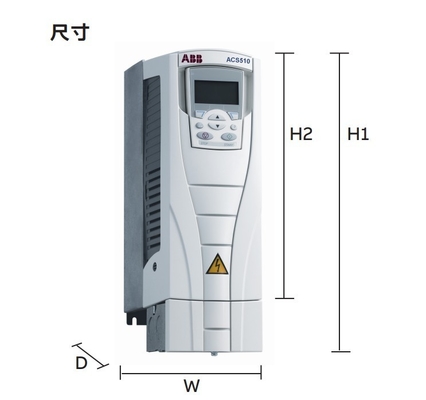 ABB ACS510-01-03A3-4 Inverter Trifásico 380V-480V Entrada Personalizada Tamanho 465*365*225