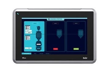 X2 pro 10 Painel de controlo à prova de explosão HMI à prova de explosão 1x10/100 Base-T blindado RJ45