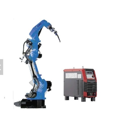 Resultados de solda GBS10-C1650 Robô industrial com tocha de solda na fábrica