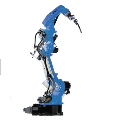 Resultados de solda GBS10-C1650 Robô industrial com tocha de solda na fábrica