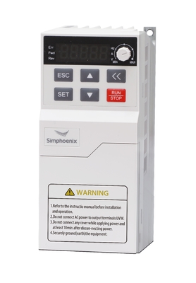 Simphoenix DL100-2S0022 Inverter de frequência 2.2kw Potência nominal para fase única 220V