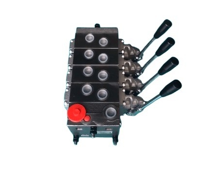 315bar Pressão máxima válvulas direcionais monobloco SD5/4 com 4 bobinas 45L/min Fluxo