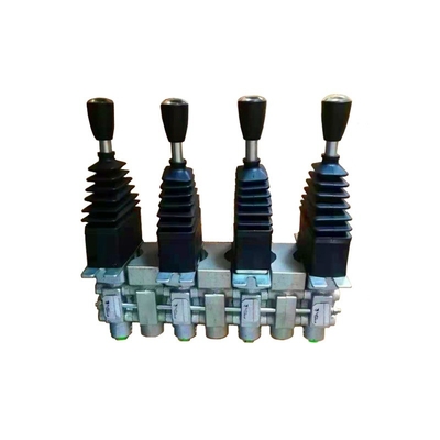 Sistema de controlo do carrinho de perfuração em rocha com joystick RCM/1 e pressão máxima de 100 bar