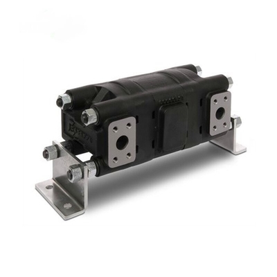 2 secções Motor de engrenagem rotativa Dividor de fluxo hidráulico HDD35.125 com 125cm3