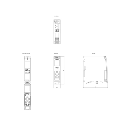 SIMATIC S7-1500 Série CPU 1511-1 PN 6ES7511-1AK02-0AB0 Controlador industrial para a Siemens