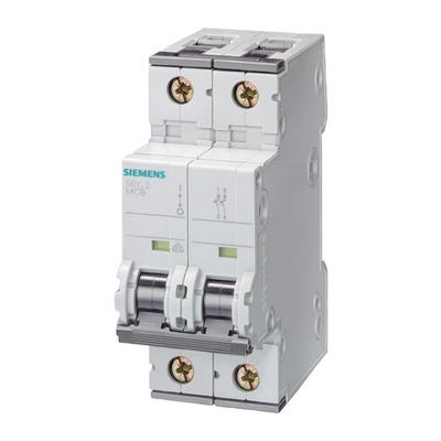 100% original Siemens 5SY62207CC BREAKER 6KA 2POLE C20 400V com desempenho
