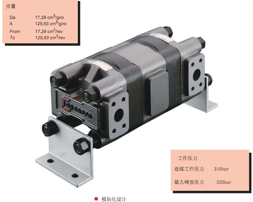 CASAPPA HDD30.51-MC C30.30-MD 51-MC/N Tipo de engrenagem válvula divisora de fluxo para controlo de pressão