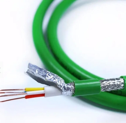 Siemens 6XV18402AH10 Industrial Ethernet FC TP Standard Bus Cable 4-Core com Materiais