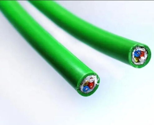Siemens 6XV18402AH10 Industrial Ethernet FC TP Standard Bus Cable 4-Core com Materiais