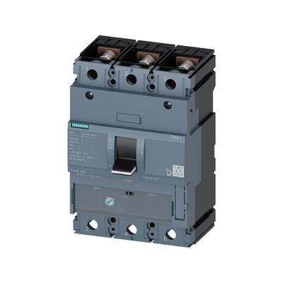 100% testado Siemens 3VA1220-5EF32-0AA0 MCCB IEC FS250 200A 3P 55KA TM ATAM Power Off Knife