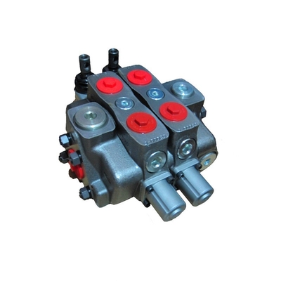Válvula de controlo direccional 4 bobinas 150L/min 315bar Controle poli-hidráulico seccional