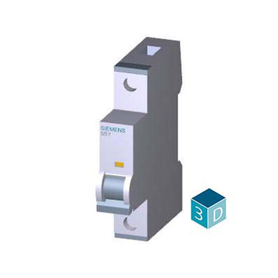 Interruptor de circuito em miniatura da série 5SY6 230/400V 6kA 1 Polo C 20A 5SY61207CC para a Siemens