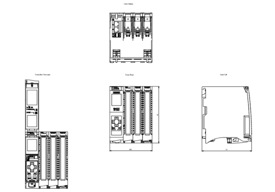 6ES7512-1CK01-0AB0 Módulo de CPU para controlo de automação SIMATIC S7-1500