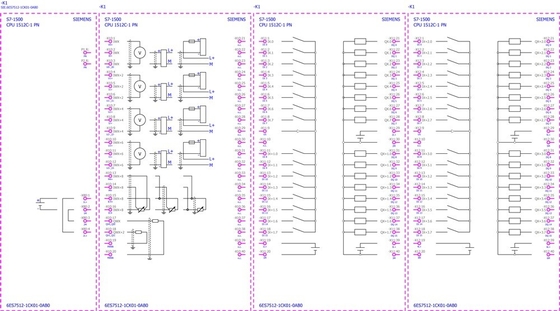 6ES7512-1CK01-0AB0 Módulo de CPU para controlo de automação SIMATIC S7-1500