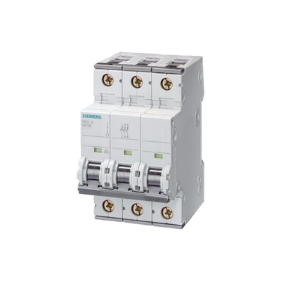 5SY7313-8CC Interruptor de circuito em miniatura 400V 15kA 3-pole D 13A SENTRON Para aplicações