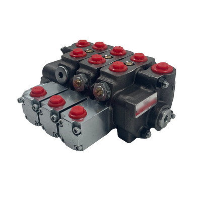 Valva monobloco eléctrico-hidráulico SN-3-Spool SN-3/2S Para YOULI Cálculo máximo de vazão 60L/MIN